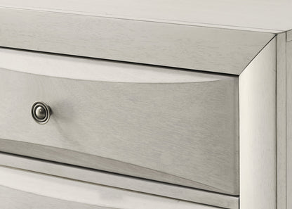 Emily White Nightstand from Crown Mark - Luna Furniture