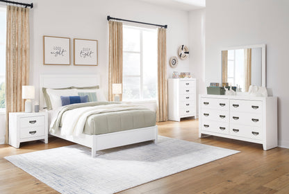 Binterglen White Panel Bedroom Set from Ashley - Luna Furniture