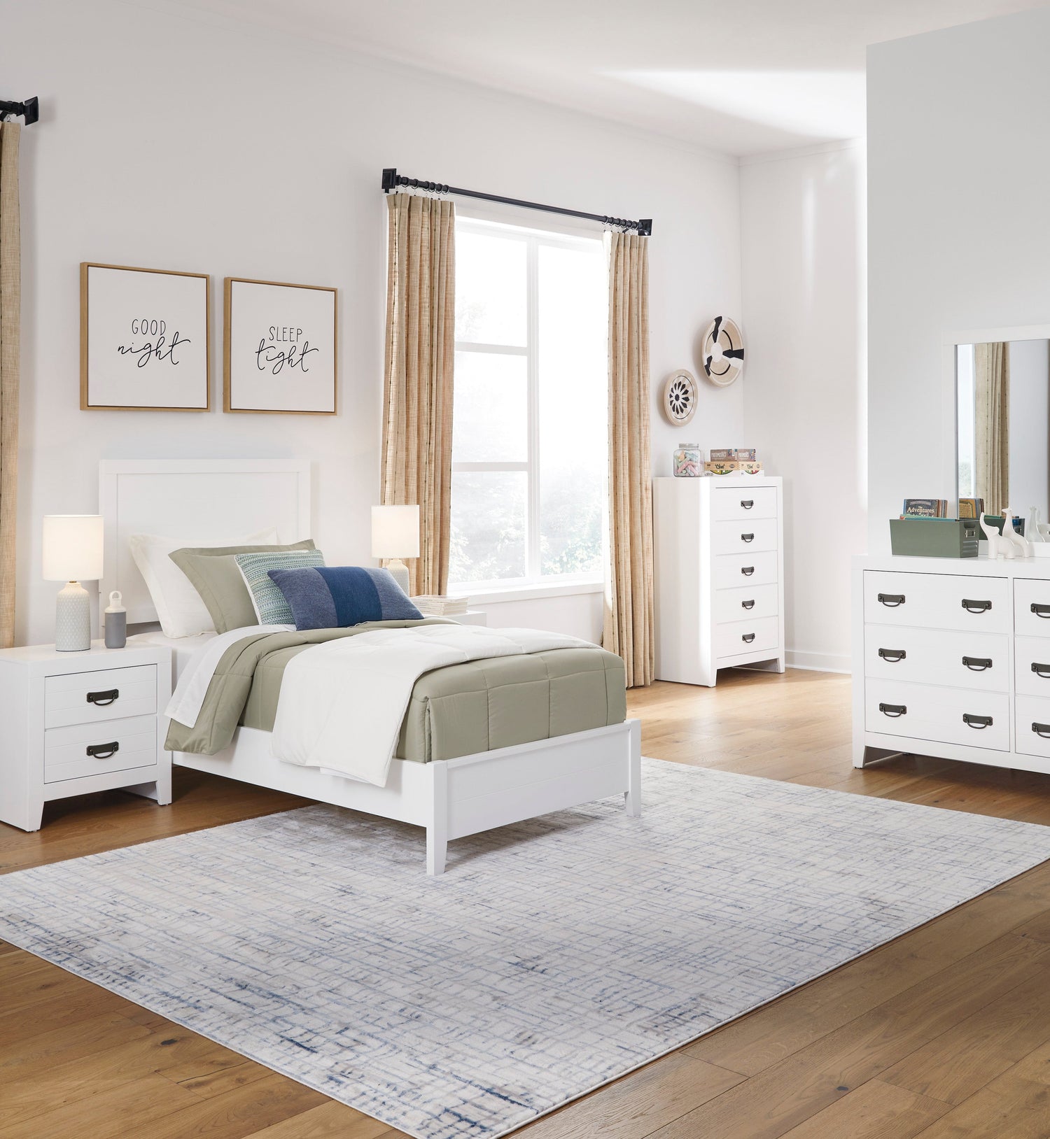 Binterglen White Panel Youth Bedroom Set from Ashley - Luna Furniture