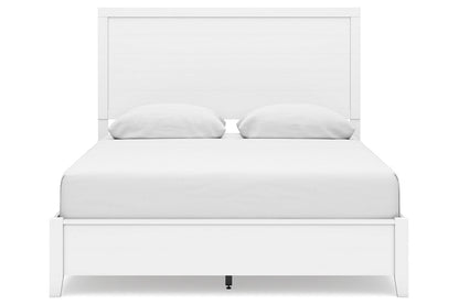 Binterglen White Queen Panel Bed -  Ashley - Luna Furniture