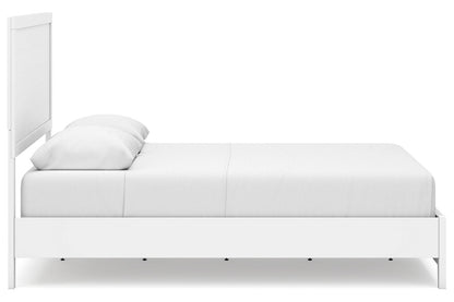 Binterglen White Queen Panel Bed -  Ashley - Luna Furniture