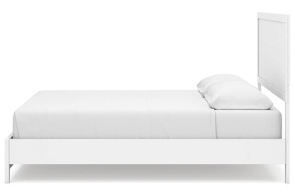 Binterglen White California King Panel Bed -  Ashley - Luna Furniture