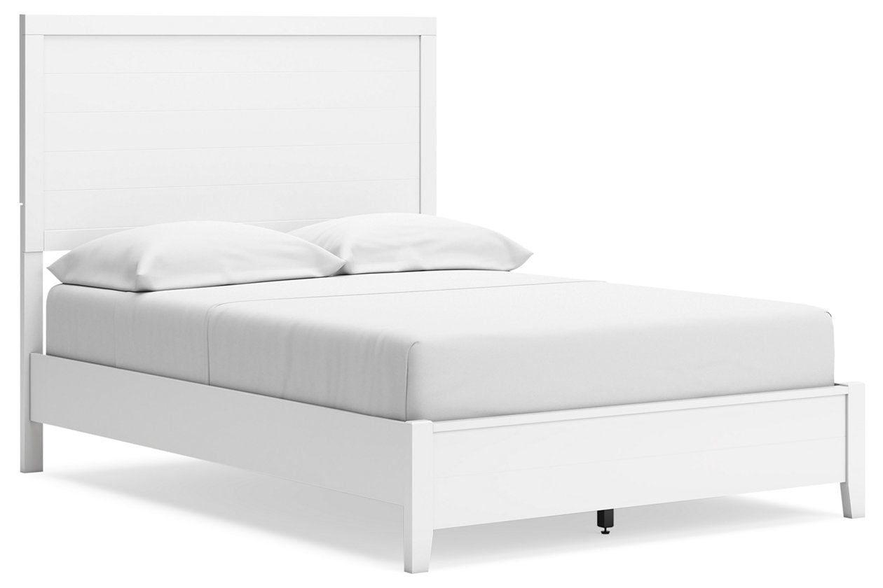 Binterglen White Full Panel Bed -  Ashley - Luna Furniture
