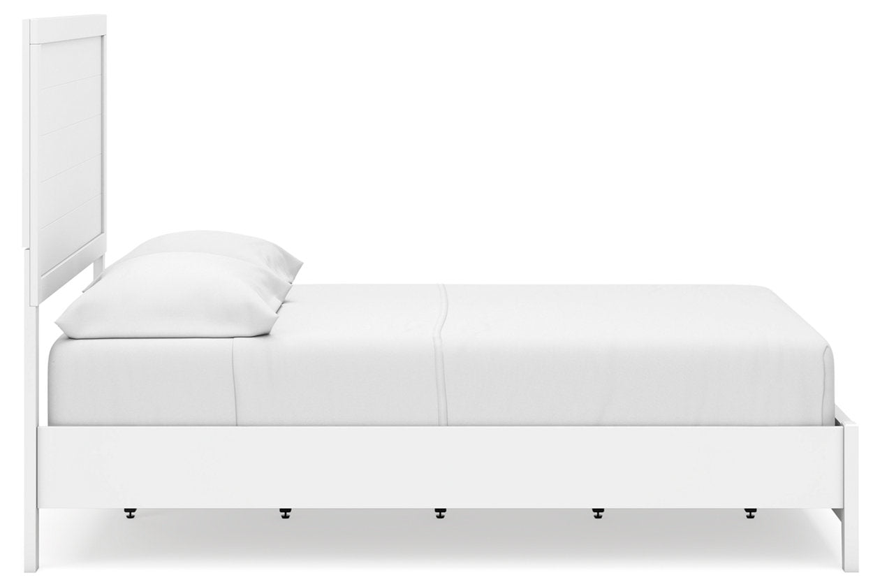 Binterglen White Full Panel Bed -  Ashley - Luna Furniture