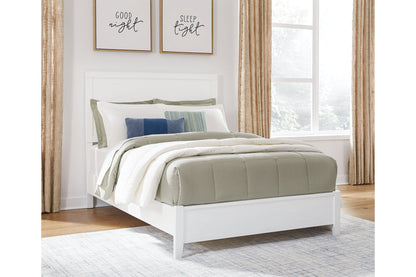 Binterglen White Full Panel Bed -  Ashley - Luna Furniture