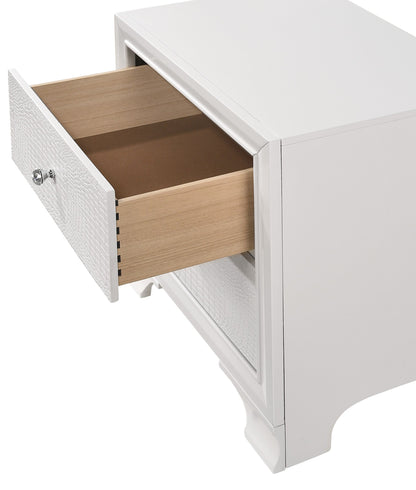 Lyssa Oat and Frost LED Upholstered Panel Youth Bedroom Set from Crown Mark - Luna Furniture