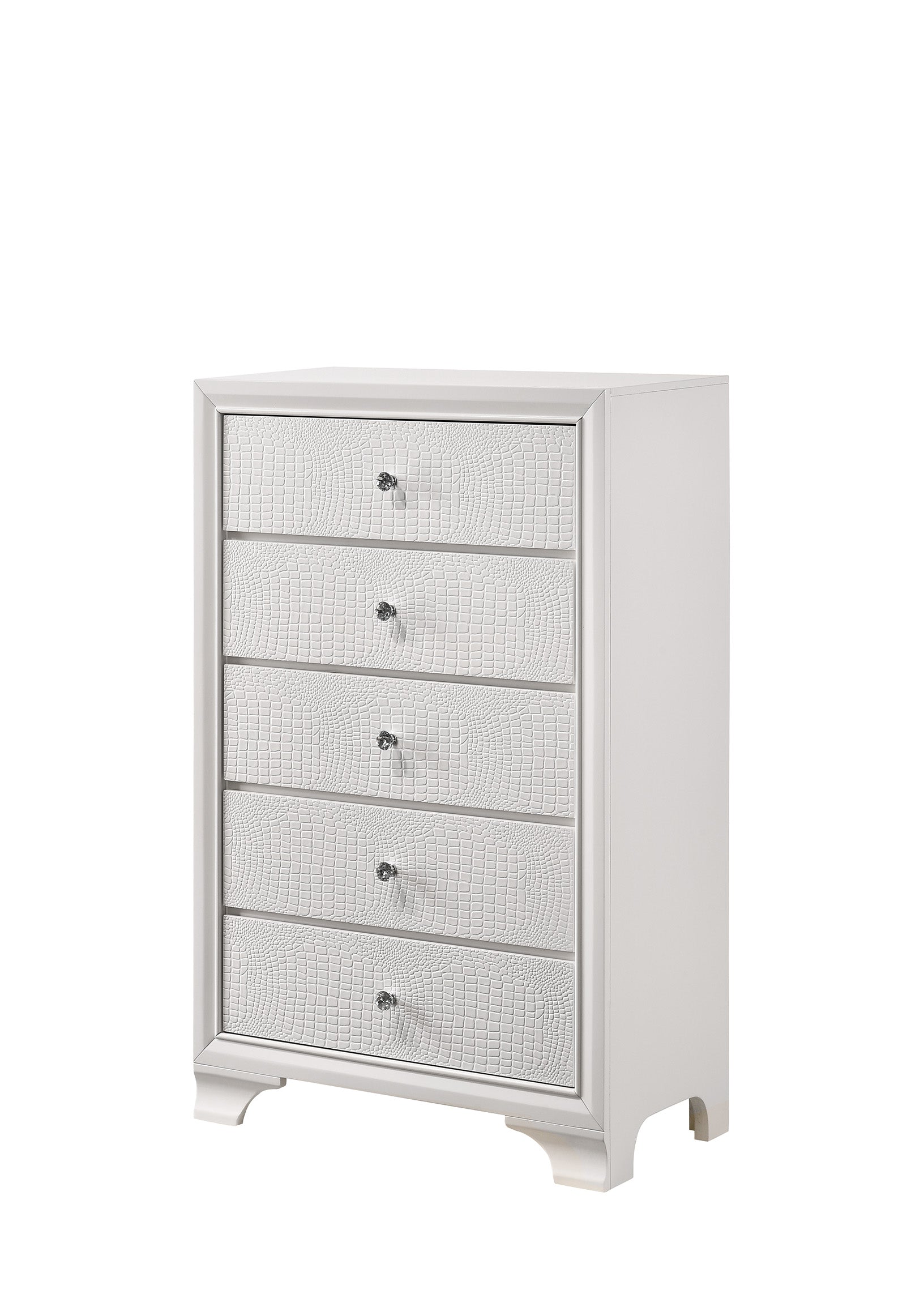 Lyssa Oat and Frost LED Upholstered Panel Bedroom Set from Crown Mark - Luna Furniture
