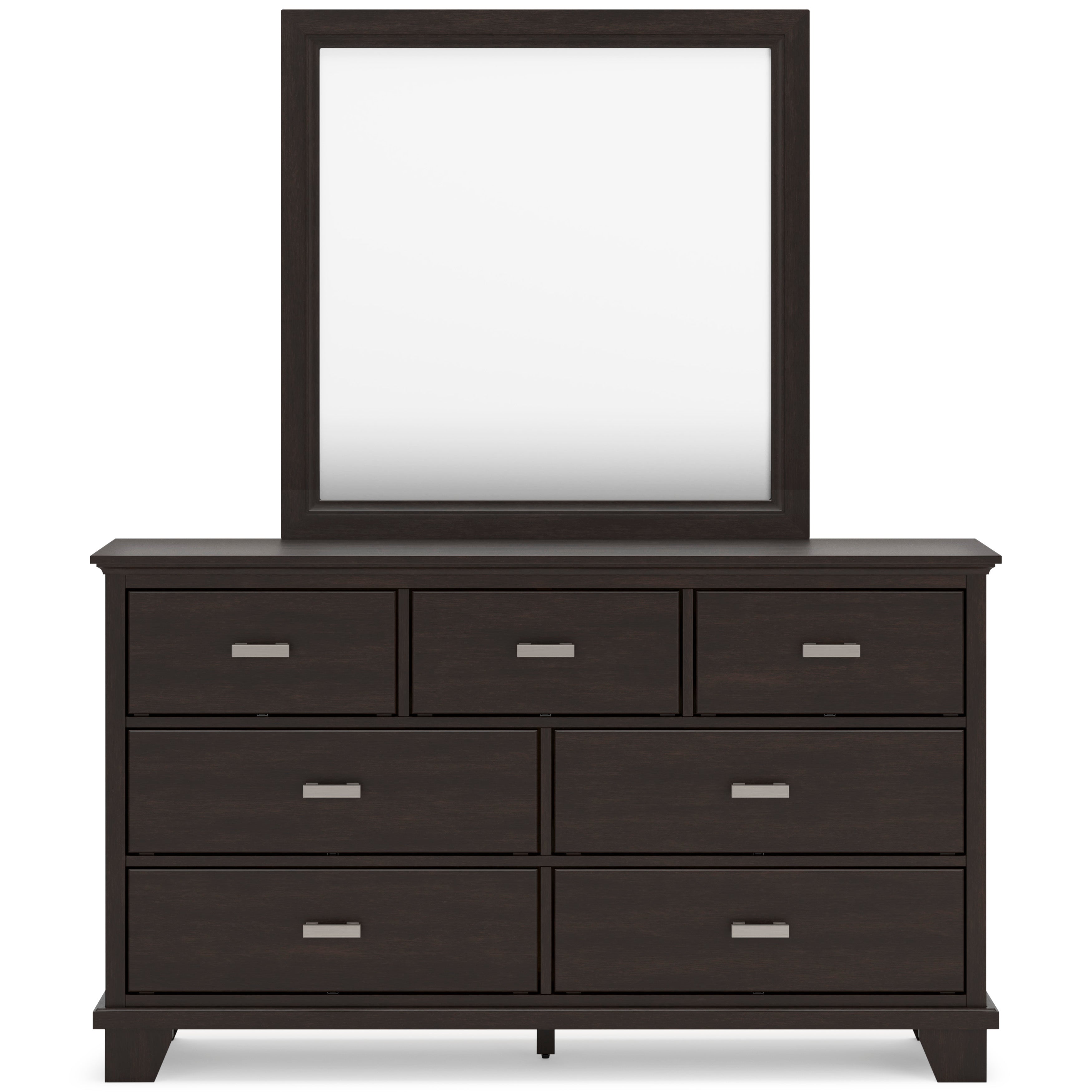 Covetown Dark Brown Panel Bedroom Set from Ashley - Luna Furniture