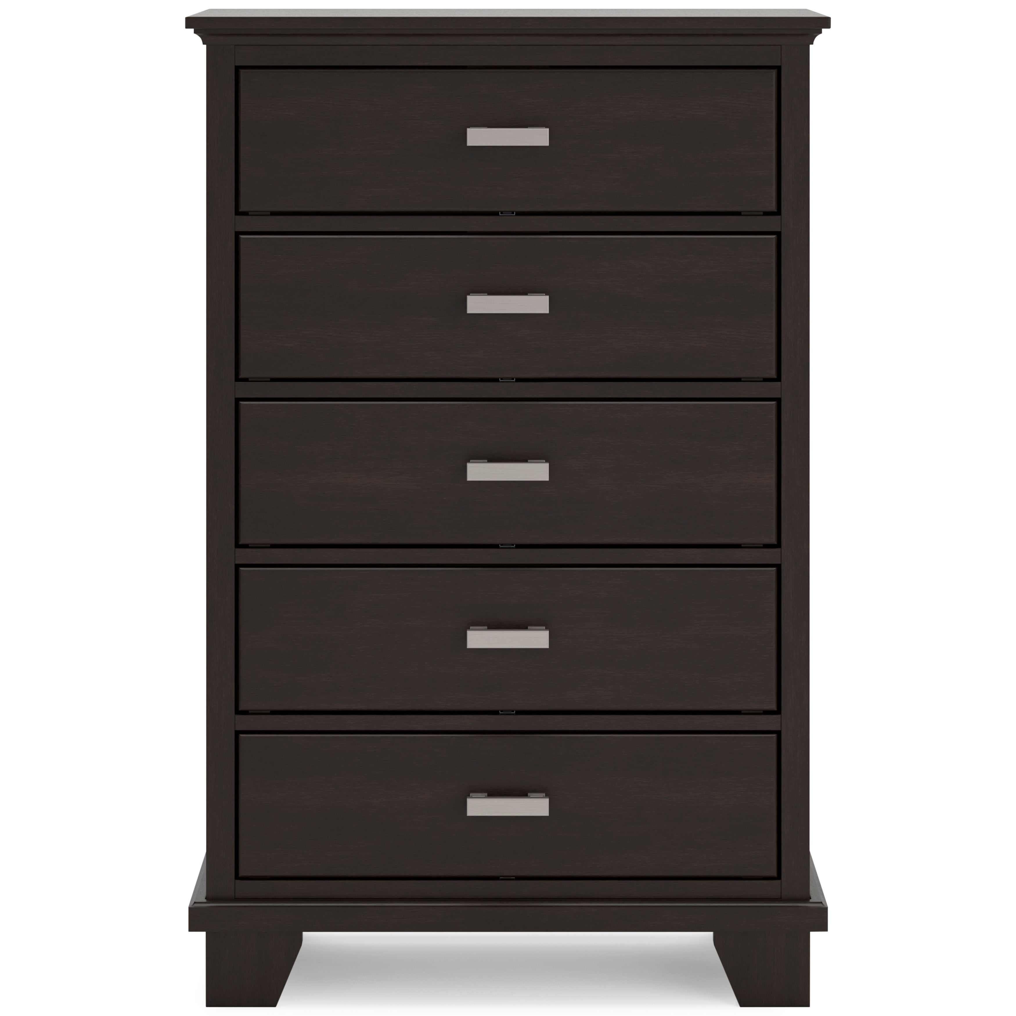 Covetown Dark Brown Panel Bedroom Set from Ashley - Luna Furniture