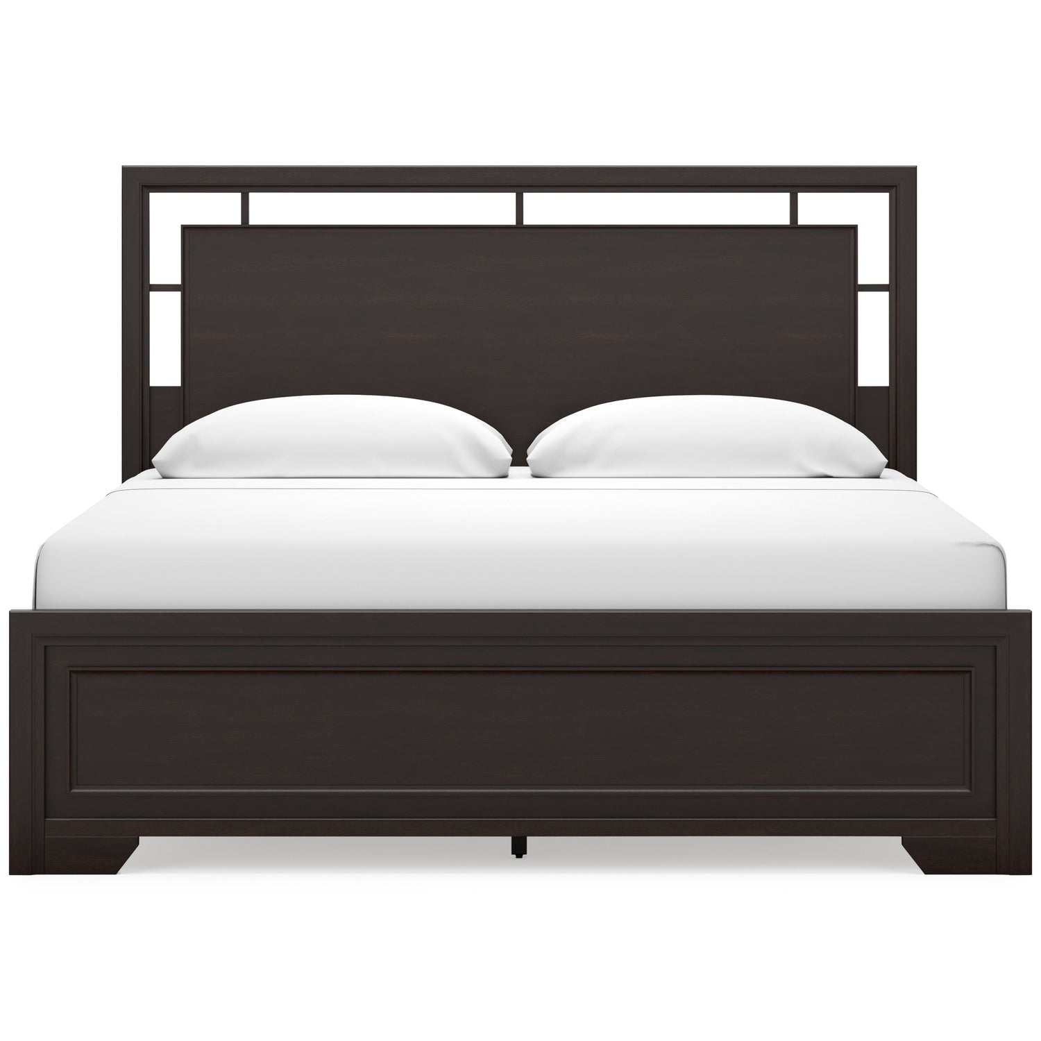 Covetown Dark Brown Panel Bedroom Set from Ashley - Luna Furniture