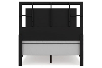 Covetown Dark Brown Full Panel Bed -  Ashley - Luna Furniture