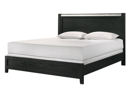 Lamar Black Queen Bed from Crown Mark - Luna Furniture