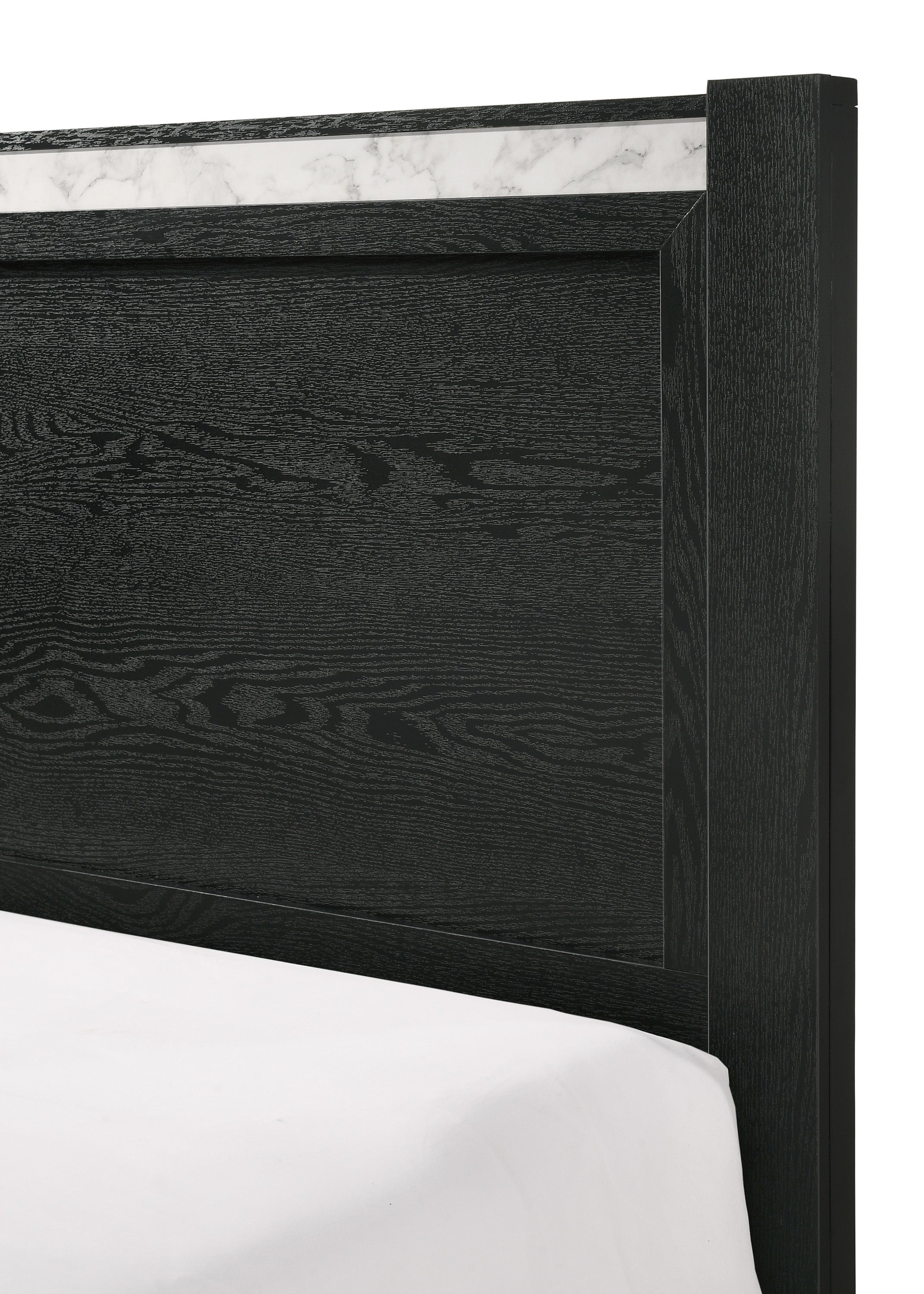 Lamar Black Queen Bed from Crown Mark - Luna Furniture