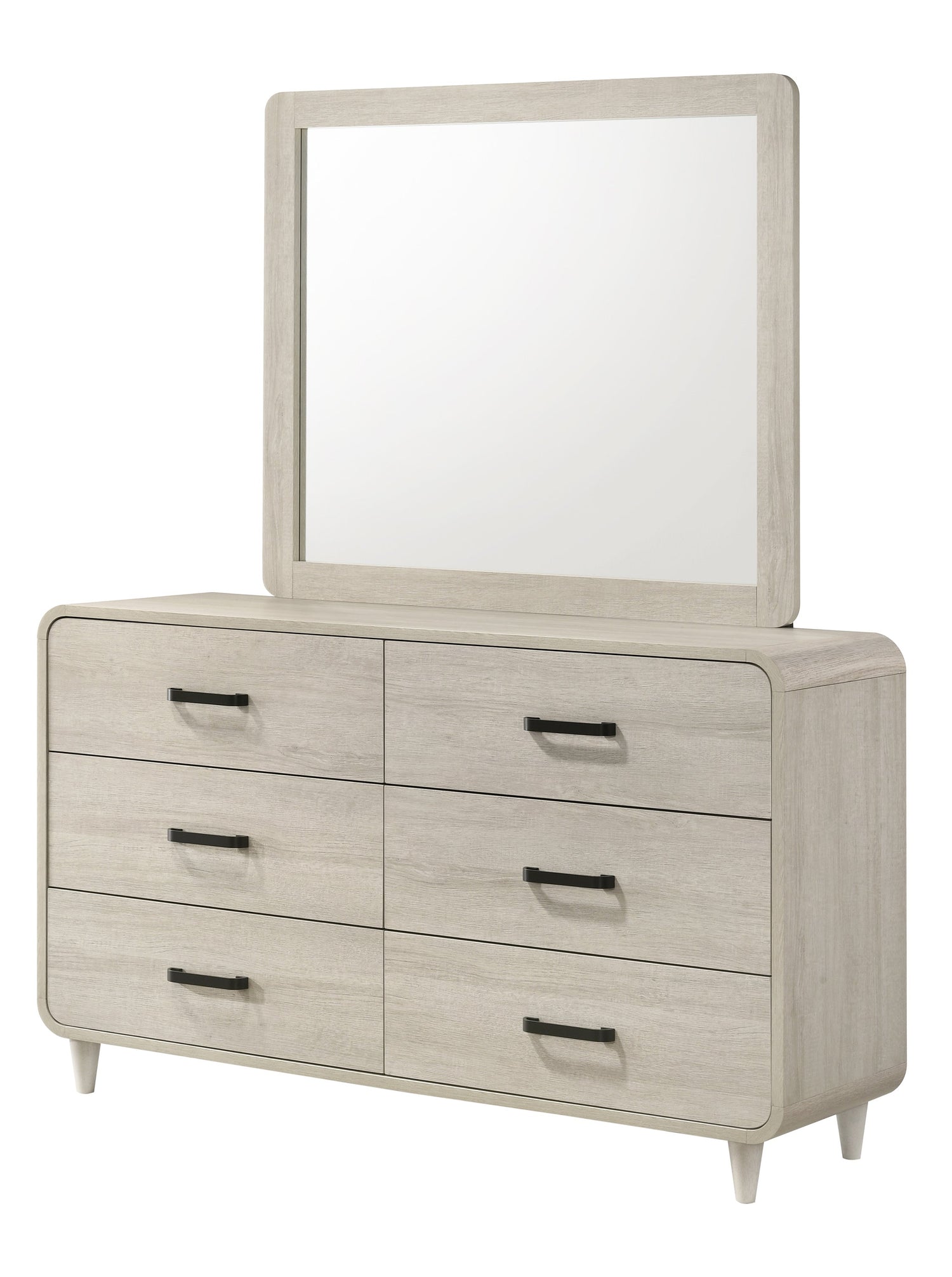 Nyomi White Upholstered Bedroom Set from Crown Mark - Luna Furniture