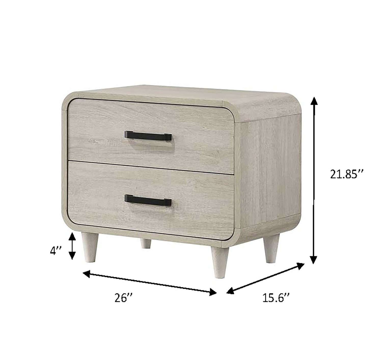 Nyomi White Upholstered Bedroom Set from Crown Mark - Luna Furniture