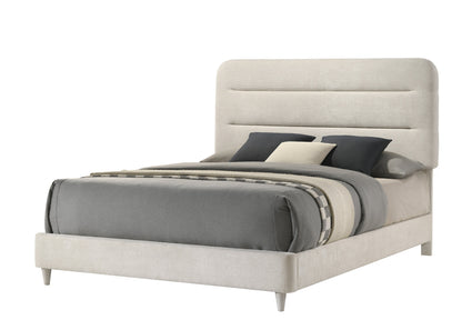 Nyomi White Queen Bed from Crown Mark - Luna Furniture