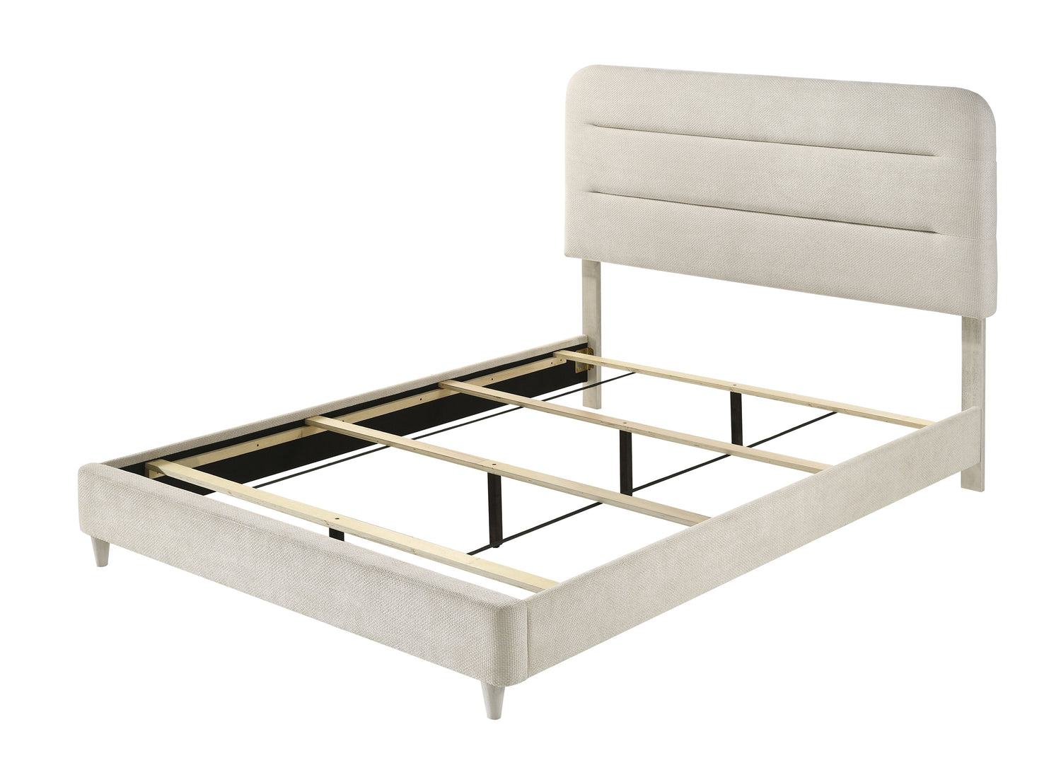 Nyomi White Queen Bed from Crown Mark - Luna Furniture