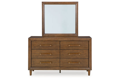 Lyncott Brown Dresser and Mirror -  Ashley - Luna Furniture