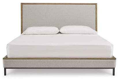 Tomtyn Light Brown Upholstered Bedroom Set from Ashley - Luna Furniture
