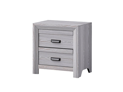 Adelaide Driftwood Upholstered Panel Bedroom Set from Crown Mark - Luna Furniture