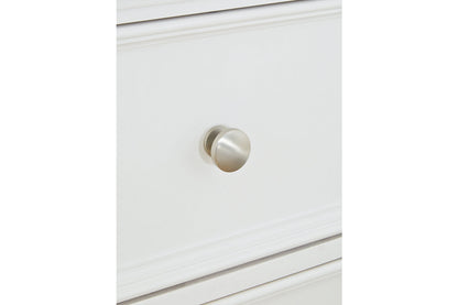 Fortman White Dresser and Mirror -  Ashley - Luna Furniture