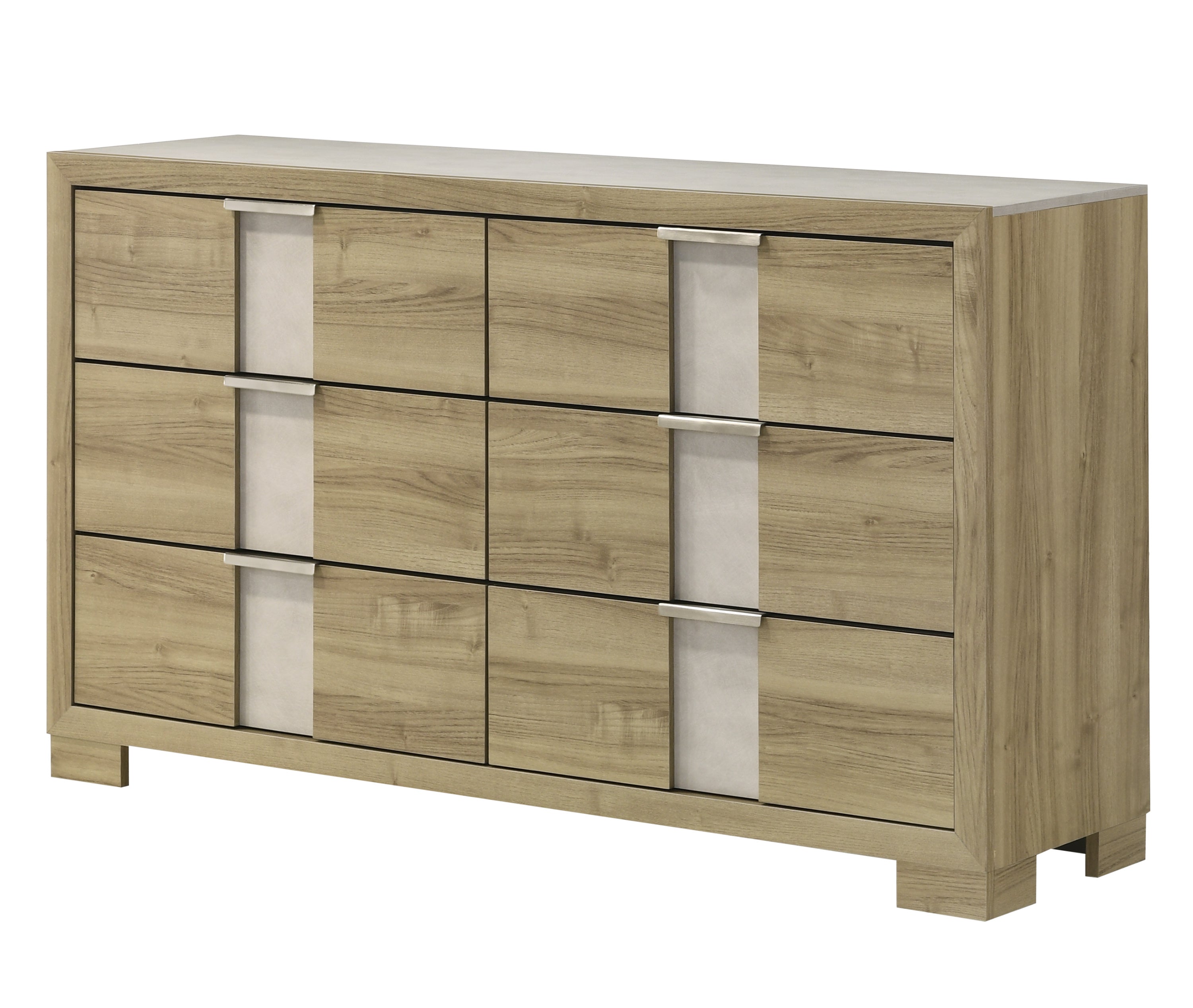 Rangley Driftwood LED Panel Bedroom Set from Crown Mark - Luna Furniture