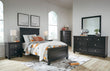 Lanolee Black Youth Panel Bedroom Set from Ashley - Luna Furniture