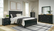Lanolee Black Panel Bedroom Set from Ashley - Luna Furniture