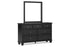 Lanolee Black Dresser and Mirror -  Ashley - Luna Furniture
