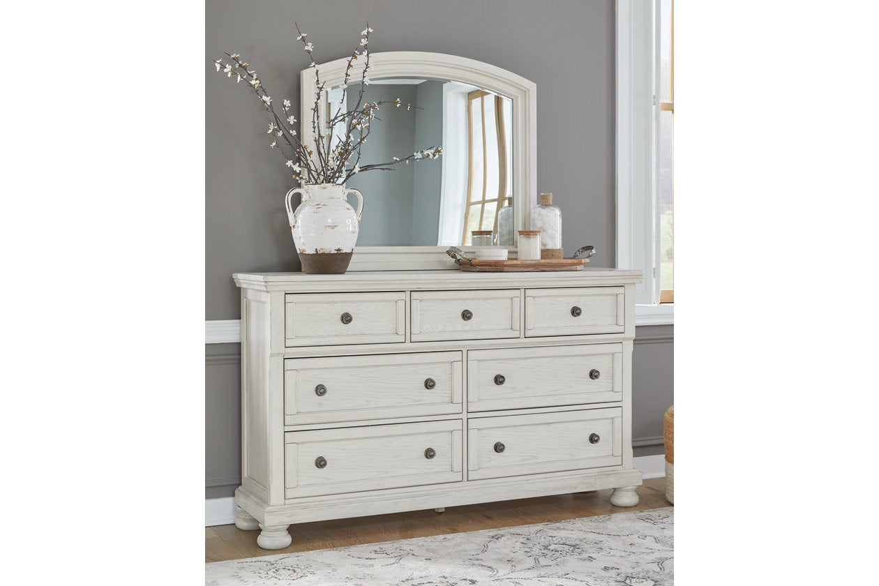 Robbinsdale Antique White Panel Bedroom Set from Ashley - Luna Furniture