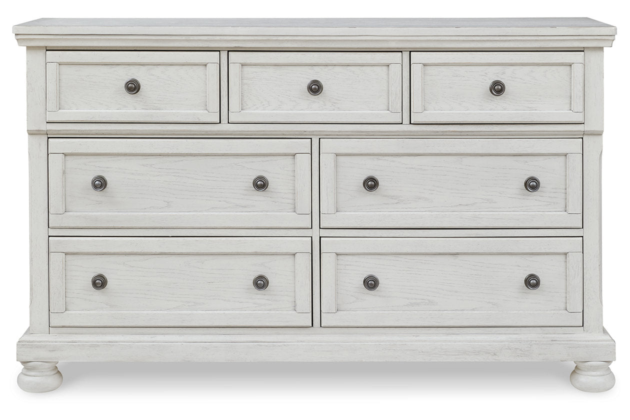 Robbinsdale Antique White Panel Bedroom Set from Ashley - Luna Furniture