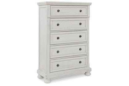 Robbinsdale Antique White Panel Bedroom Set from Ashley - Luna Furniture
