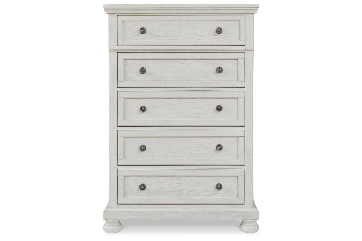 Robbinsdale Antique White Panel Bedroom Set from Ashley - Luna Furniture