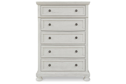 Robbinsdale Antique White Panel Bedroom Set from Ashley - Luna Furniture