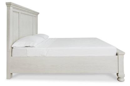 Robbinsdale Antique White Panel Storage Bedroom Set from Ashley - Luna Furniture