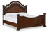 Lavinton Brown California King Poster Bed -  Ashley - Luna Furniture