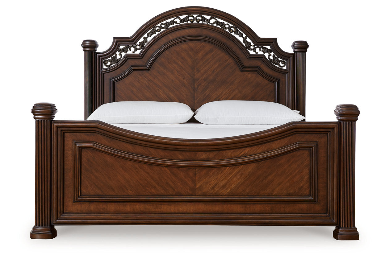 Lavinton Brown Poster Bedroom Set from Ashley - Luna Furniture
