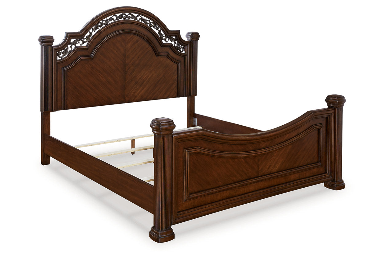 Lavinton Brown Poster Bedroom Set from Ashley - Luna Furniture