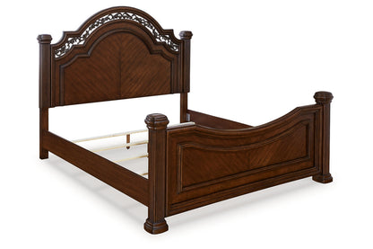 Lavinton Brown Poster Bedroom Set from Ashley - Luna Furniture