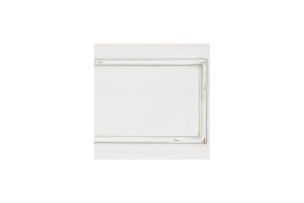 Kanwyn Whitewash Dresser and Mirror -  Ashley - Luna Furniture