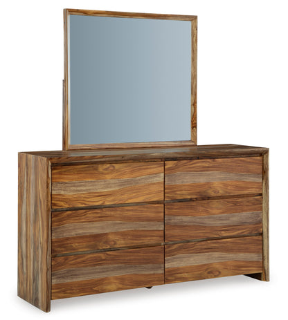 Dressonni Brown Panel Bedroom Set from Ashley - Luna Furniture