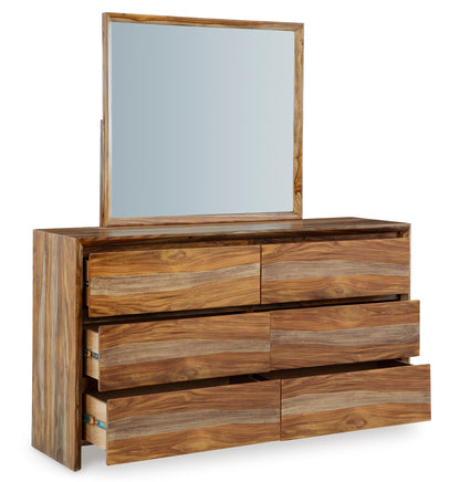 Dressonni Brown Panel Bedroom Set from Ashley - Luna Furniture