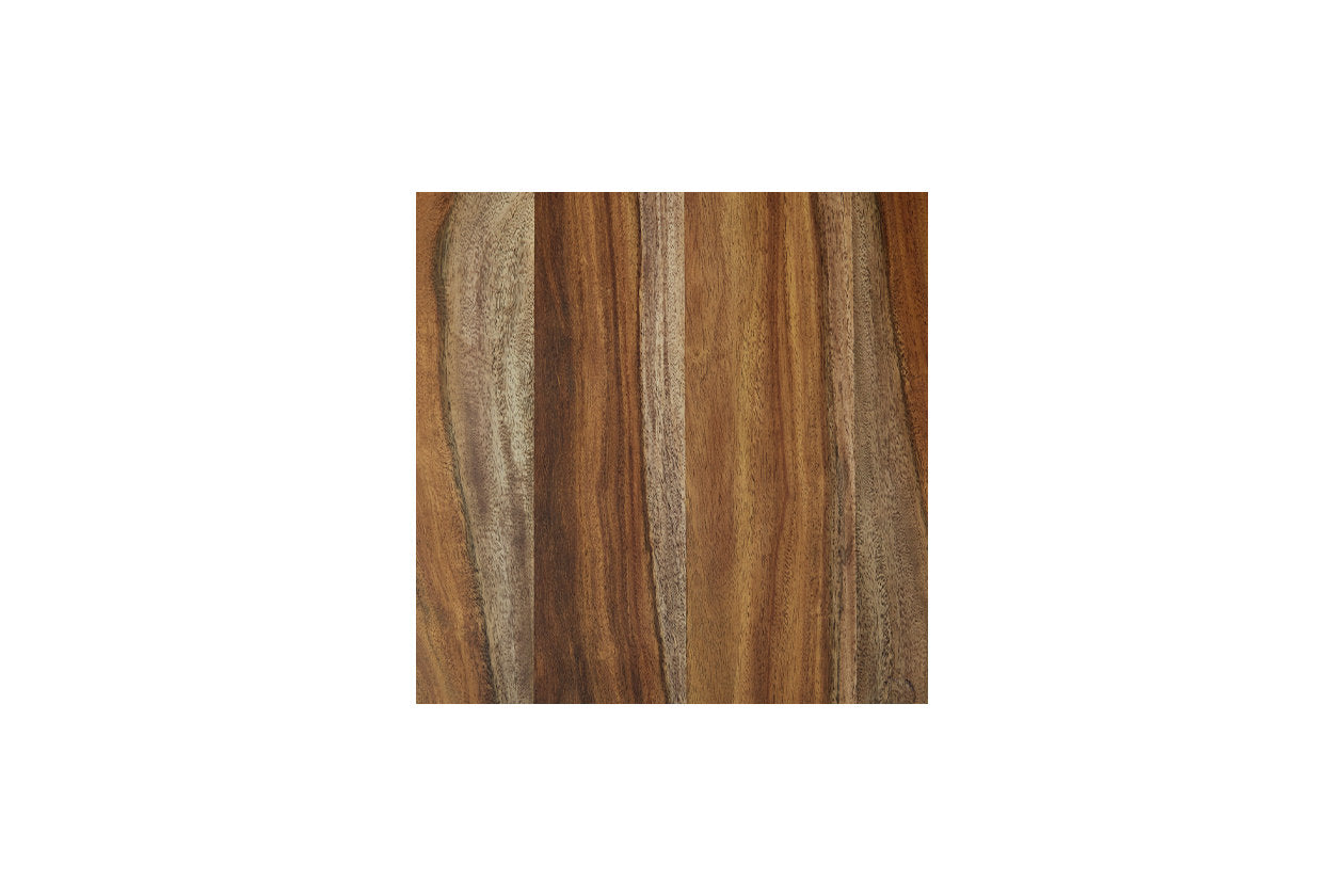 Dressonni Brown California King Panel Bed -  Ashley - Luna Furniture