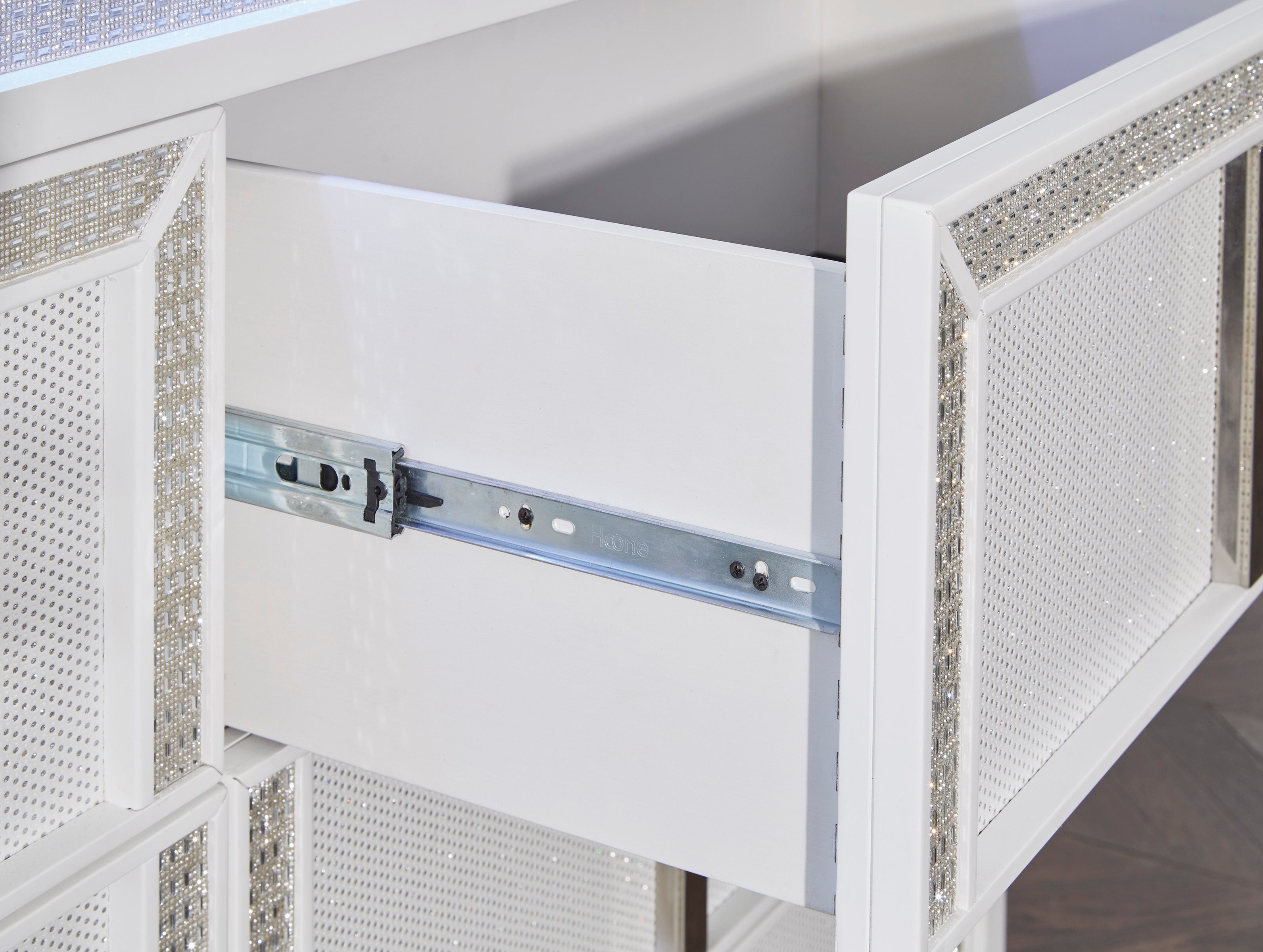 Chalanna White Upholstered Panel Storage Bedroom Set from Ashley - Luna Furniture