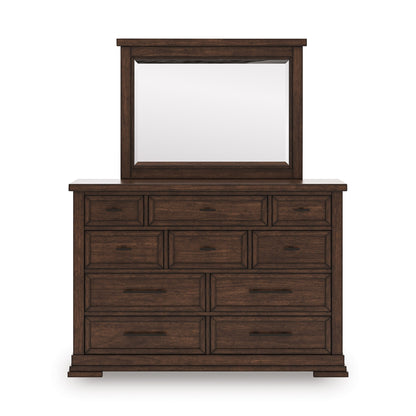 Taffenbrook Medium Brown Bedroom Mirror from Ashley - Luna Furniture