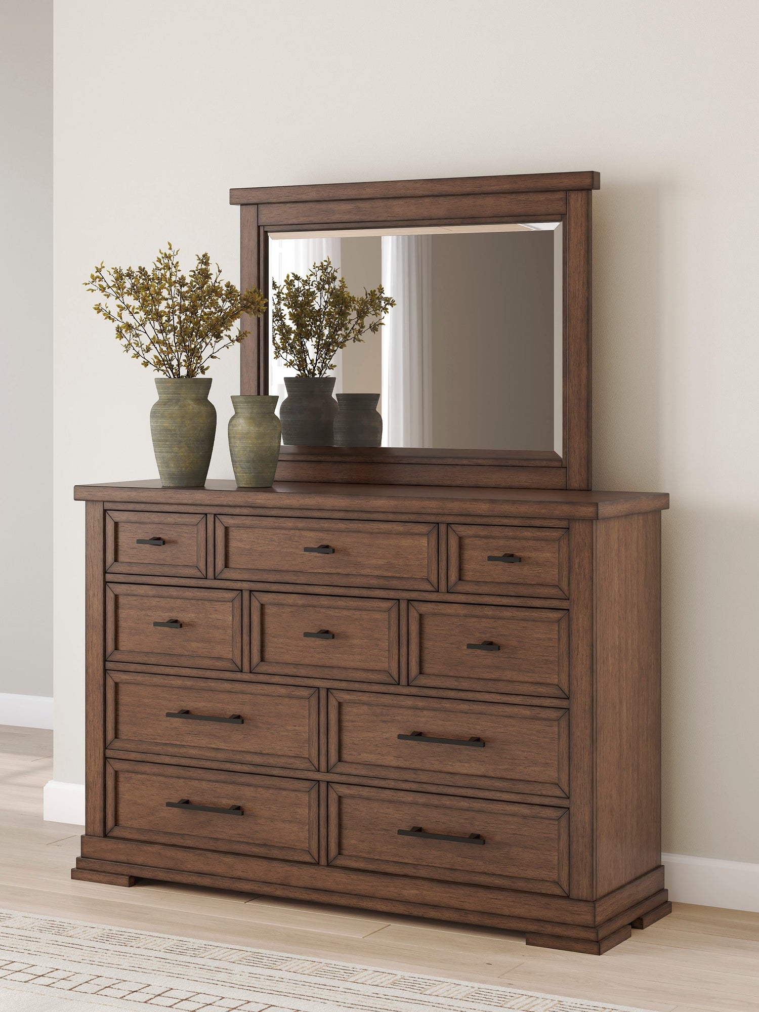 Taffenbrook Medium Brown Dresser from Ashley - Luna Furniture