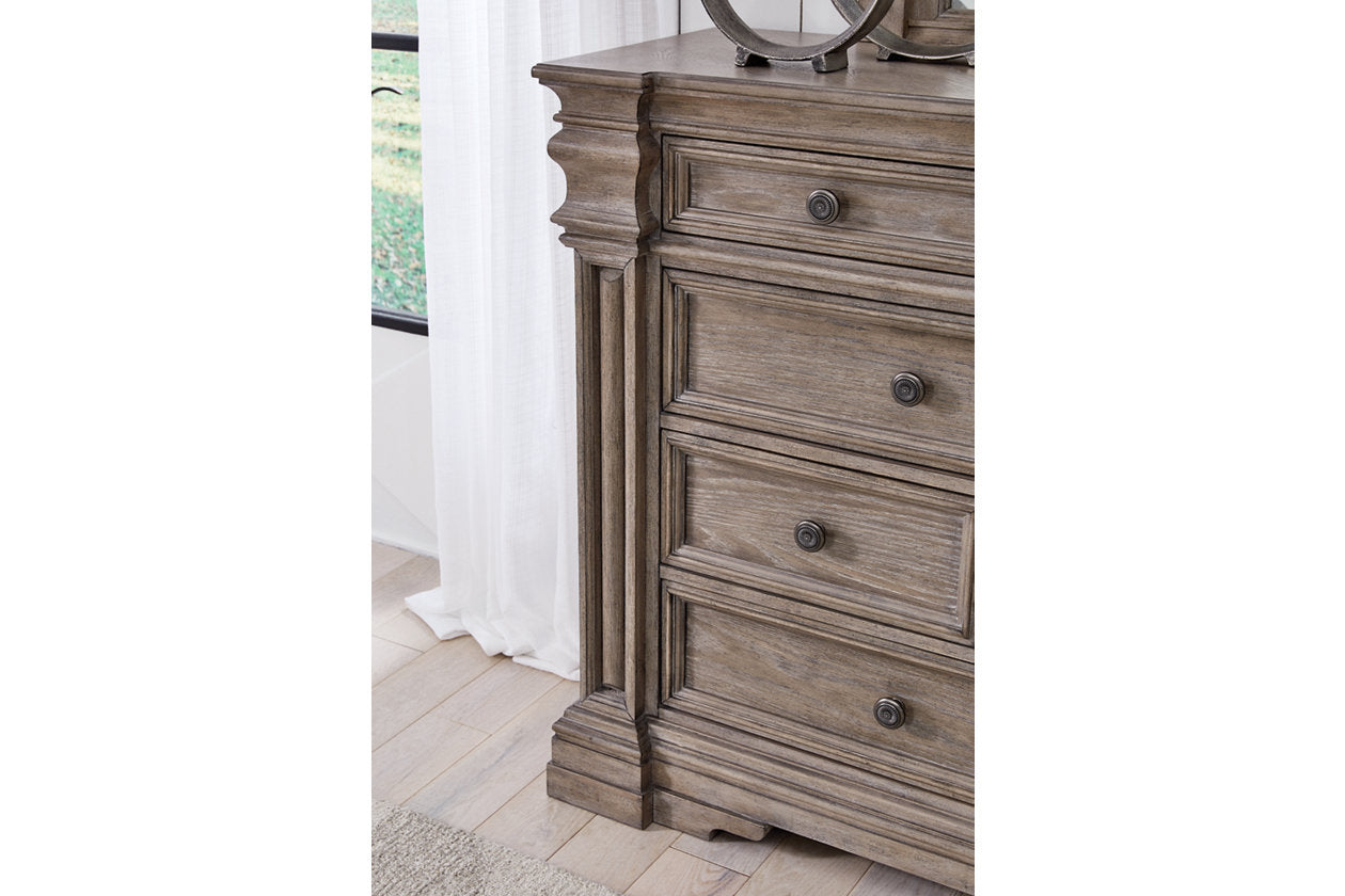 Blairhurst Light Grayish Brown Dresser and Mirror -  Ashley - Luna Furniture