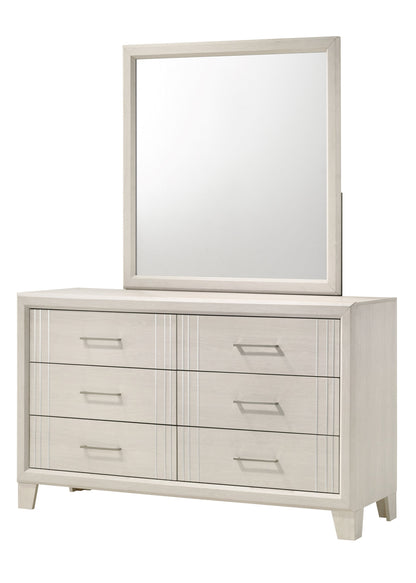 Charlie White Panel Bedroom Set from Crown Mark - Luna Furniture