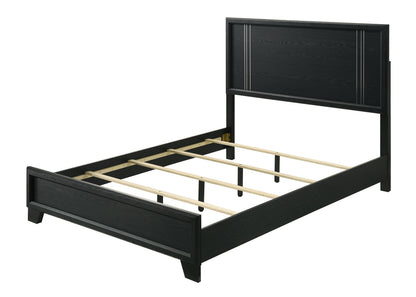 Charlie Charcoal Queen Panel Bed from Crown Mark - Luna Furniture