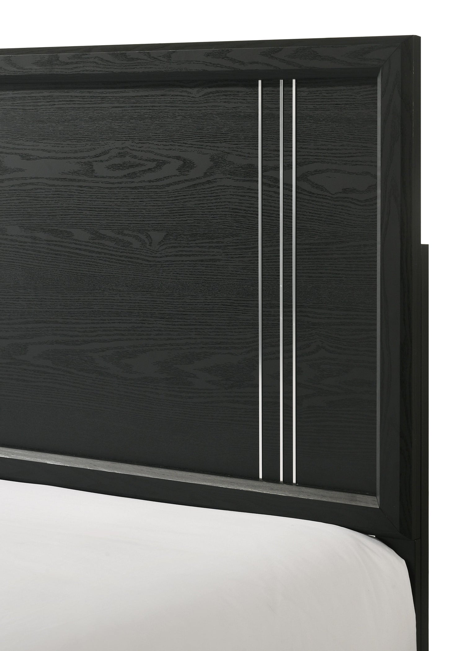 Charlie Charcoal Full Panel Bed from Crown Mark - Luna Furniture
